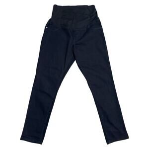 Isabel Maternity Jeans Women’s 14/32R Dark Blue Wash Full Panel Stretch Jeggings